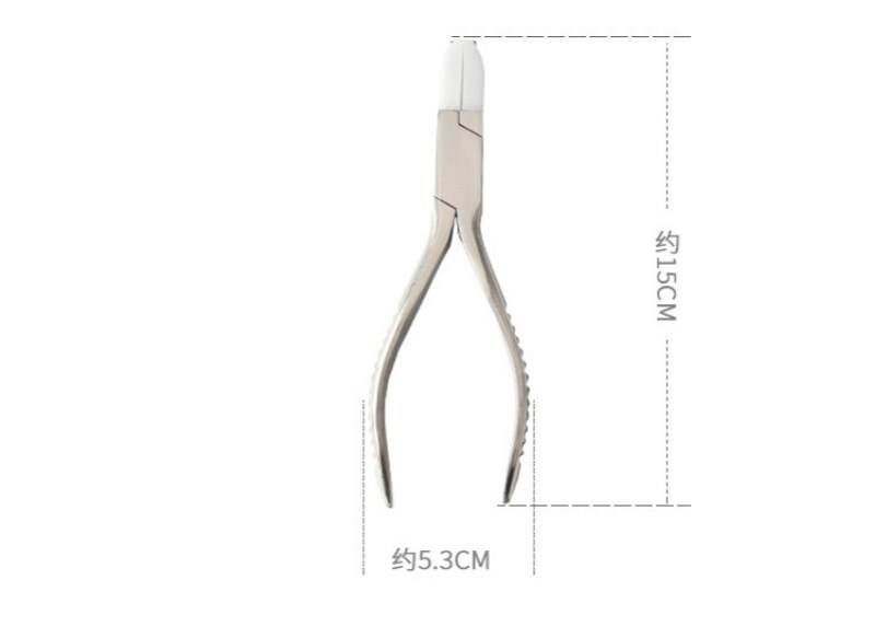 Nylon Kaak Tang Carbon Staal Craft Sieraden Tangen Diy Gereedschap Voor Kralen, Looping, Vormgeven Draad, Sieraden Maken