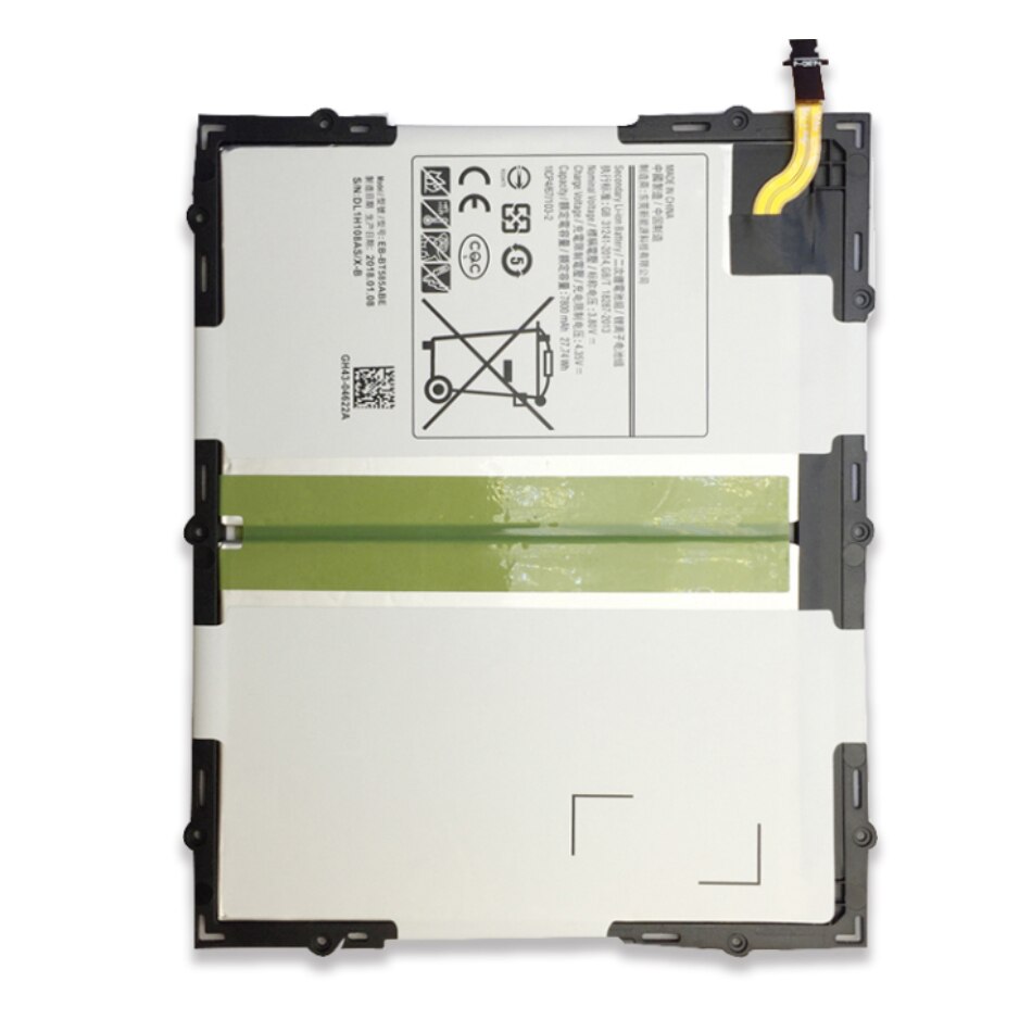 7300mAh EB-BT585Abe Ersatz Batterie Für Samsung Galaxis Tablette Tab EINE 10,1 T580 SM-T585C T585 T580N