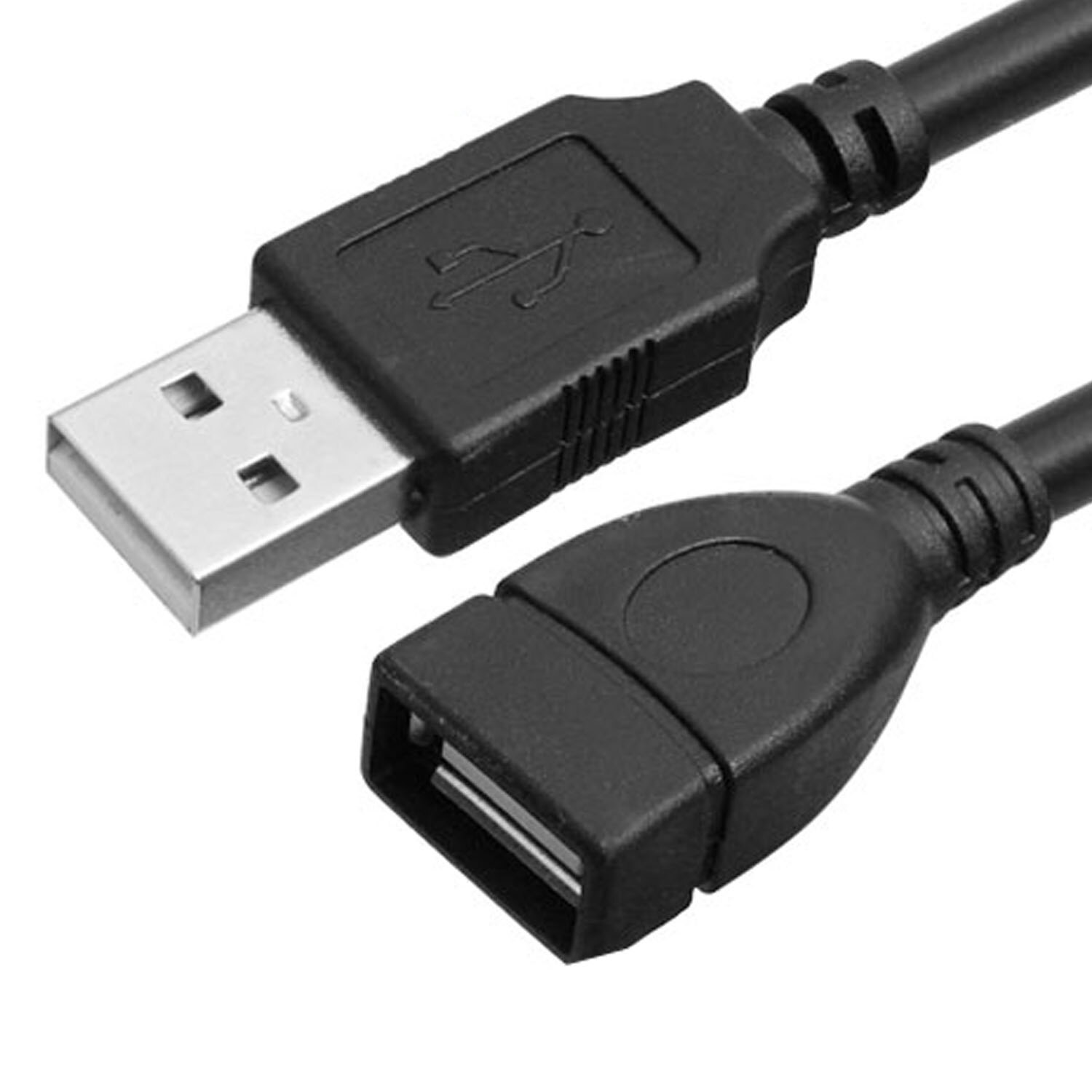 10 pces 3ft usb 2.0 macho para fêmea estender extensor de cabo de extensão para pc