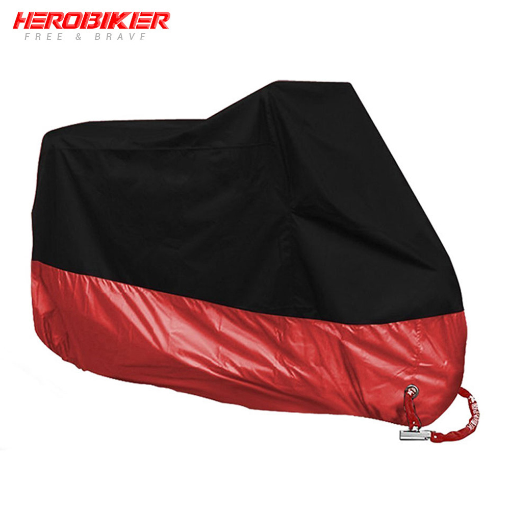 Nueva Funda para motocicleta, Funda para Moto, cubierta para lluvia, impermeable, a prueba de polvo, cubierta protectora UV, abrigo para interiores y exteriores, Funda para Scooter y Moto: 3 XL / Multicolor
