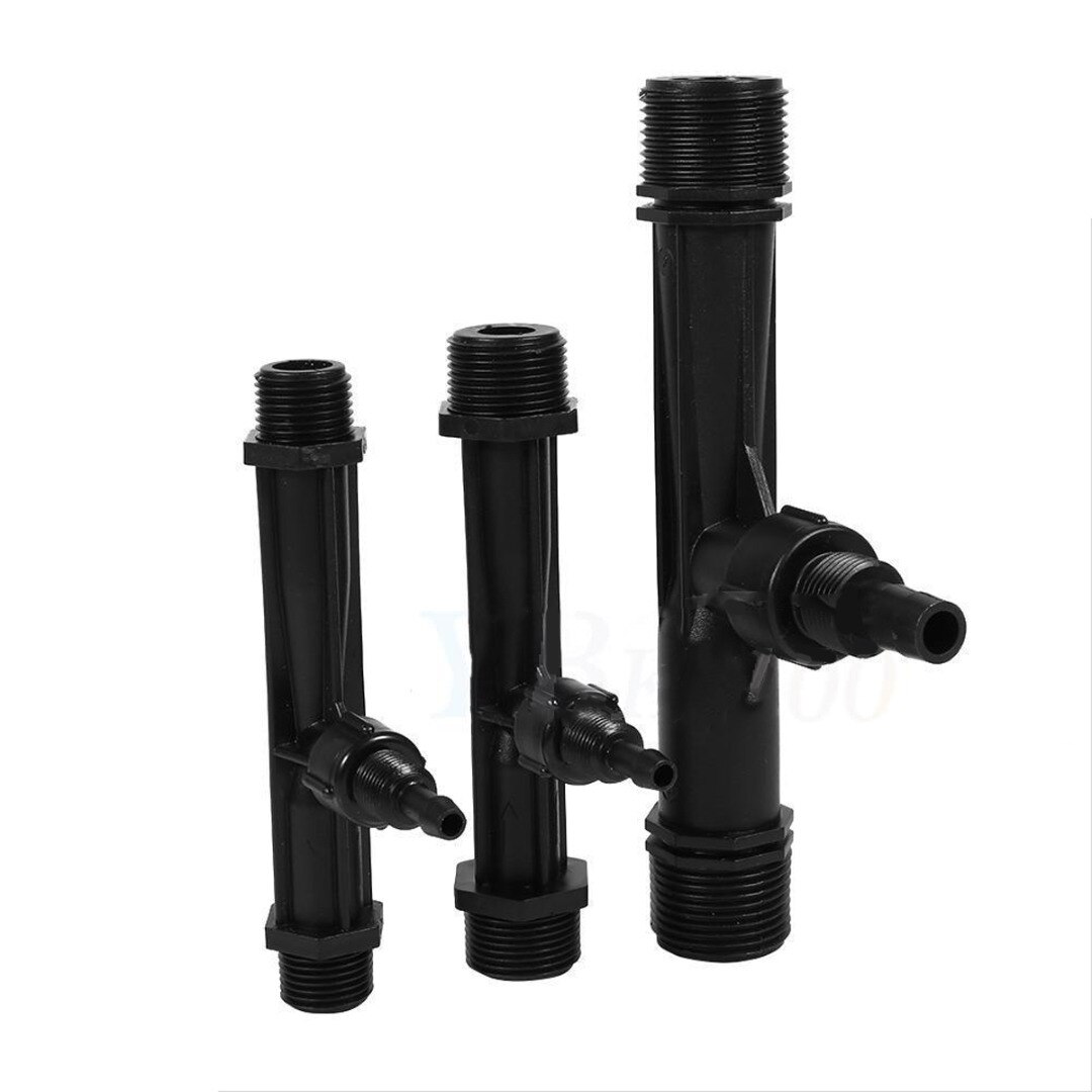 Mayitr Irrigation Venturi Fertilizer Mixer Injectors Agriculture Garden Water Tube Kit 1/2 Inch 3/4 Inch 1 Inch