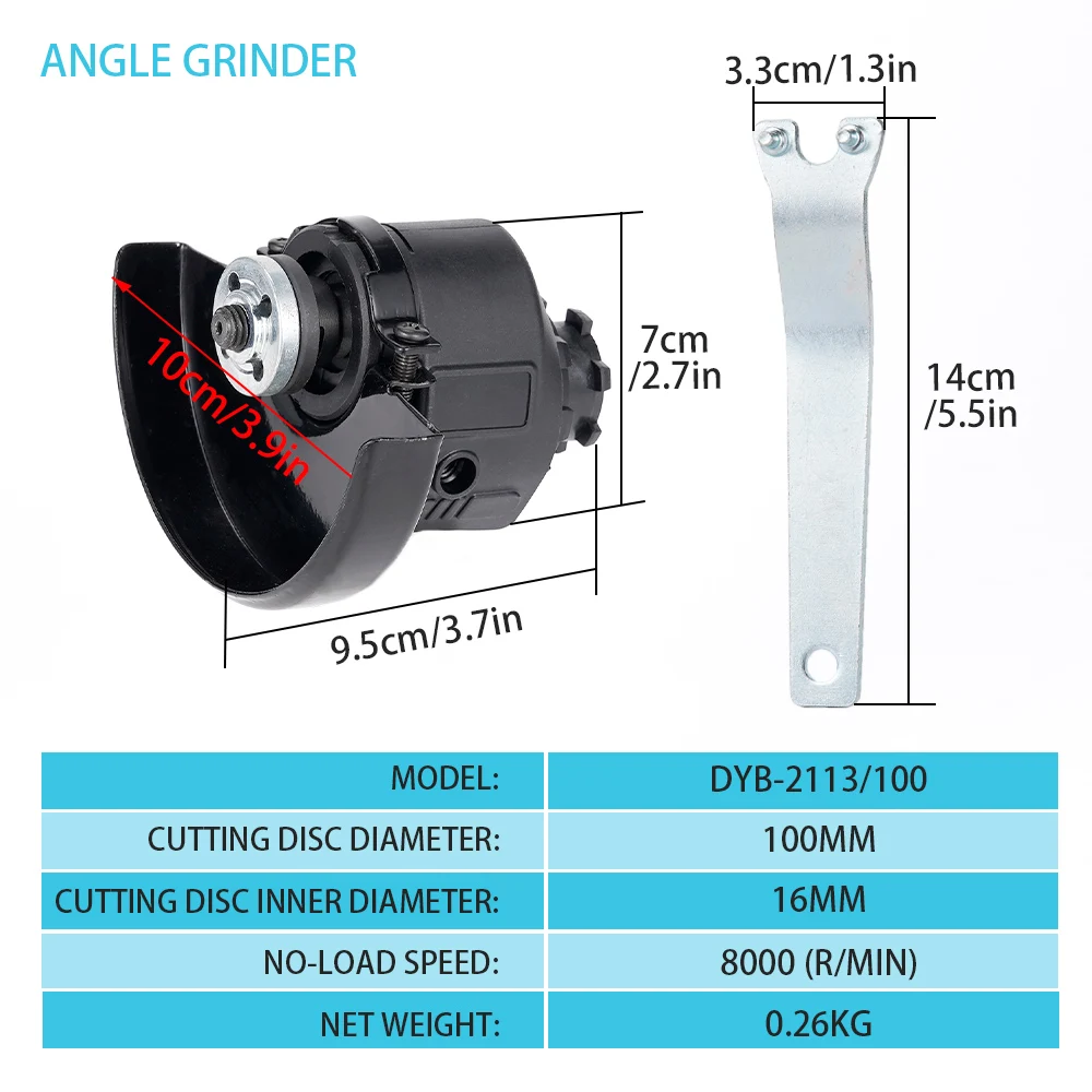 Brushless Oscillating Multi-Tool Accessory For Universal Electric Drill/Wrench/Trimmer Electric Angle Grinder Polisher Jig Saw: Red