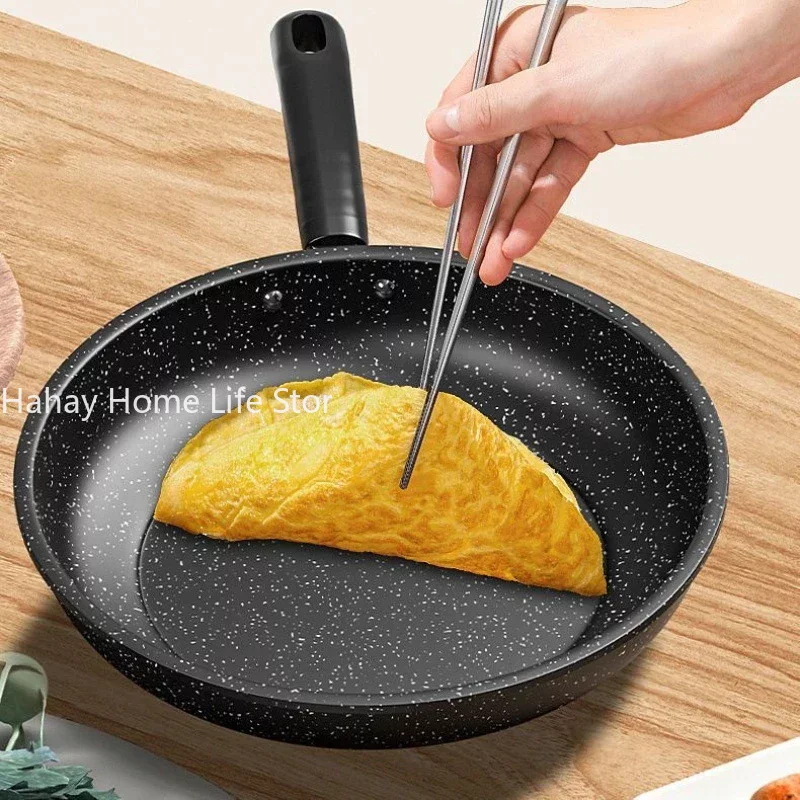 Maifan sten non-stick stekpanna kastrull omelett kokkärl kök ägg stekpanna köksredskap för gasinduktionshäll