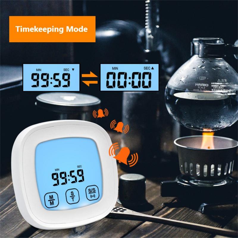 Termómetro de acero inoxidable para horno, medidor de temperatura con pantalla LCD, herramienta de cocina para alimentos y carne, higrómetro, 0 ℃ ~ 250 ℃