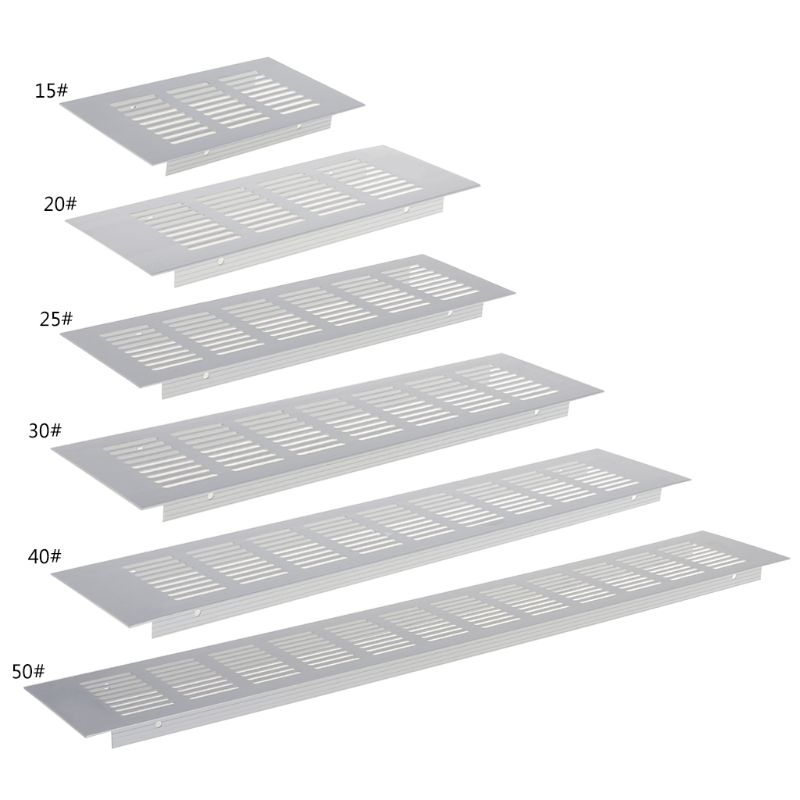 Rejilla de ventilación de chapa perforada de aleación de aluminio 28TC