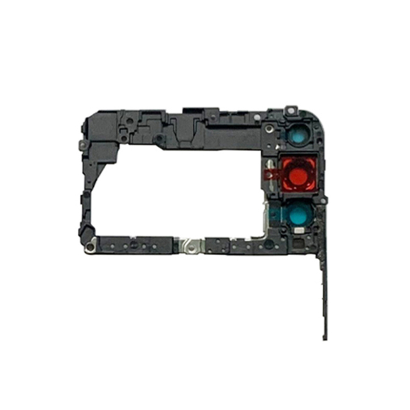 Achter Back Camera Lens Glas Met Frame Houder Voor Huawei P40 Lite E Vervanging Reparatie Onderdelen