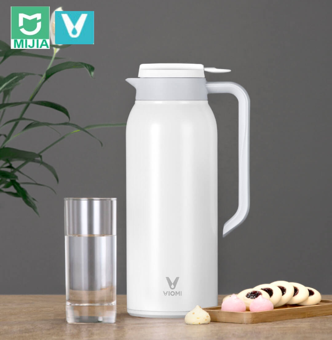 Hervidor de agua Xiaomi Mijia VIOMI termo portátil, 2 colores, 1,5 l, termo de acero inoxidable, hervidor de agua Xiaomi Smart Home