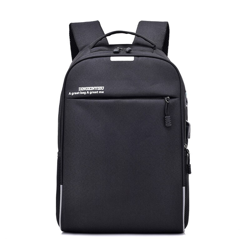 Hhyukimi Mannen Anti-Diefstal Sluizen Rugzak Multi-Functionele Laptop Tas College Schooltas Zakenreizen Schouder tas: 3