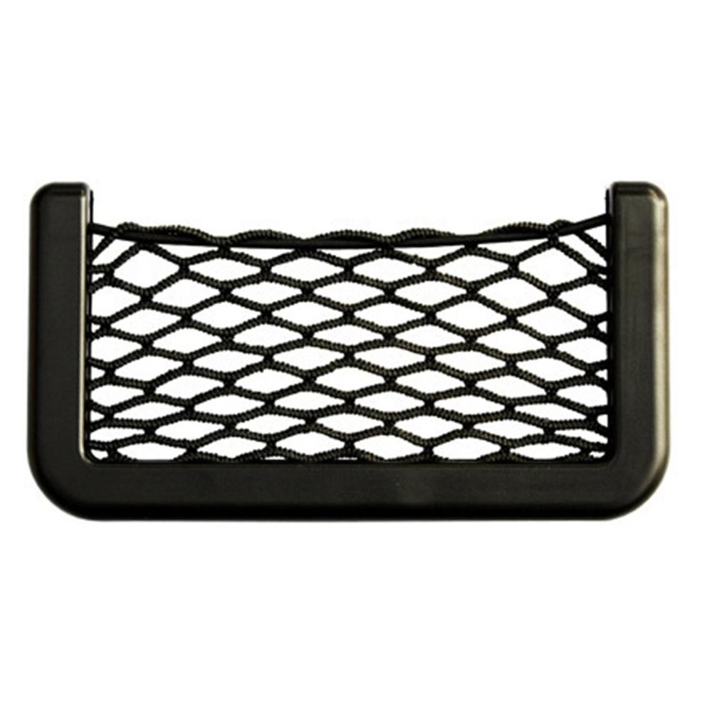Universele Auto Opslag Netto Pocket Auto Creatieve Netto Zak Auto Levert Auto Mesh Mobiele Telefoon Puin Opbergtas: M