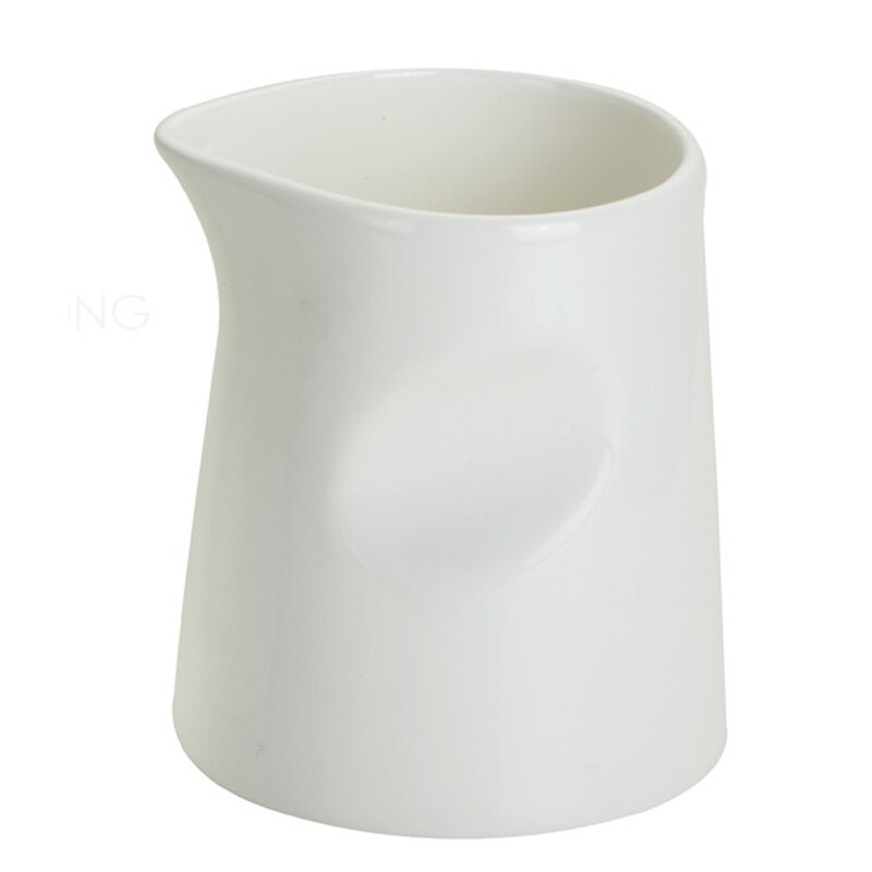 1PC Ceramic Milk Butter Coffee Pot With Handle Porcelain Milk Jugs Cups: B