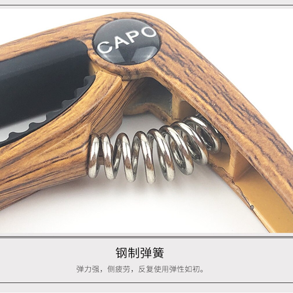 Metallic Capador Voor Gitaar Elektrische Guitarra Tuning Klem Gitaar Capo Voor 6 Snarige Akoestische Muziekinstrument Accessoires
