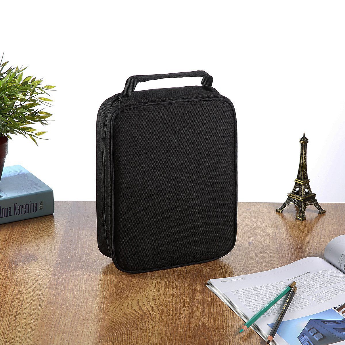 150 Slots Colored Pencils Universal Pencil Bag Pen Case School Stationery PencilCase Drawing Painting Storage Pouch Pencil Box