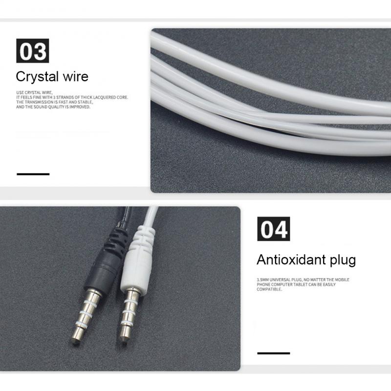 in-ohr praktisch Headset linie Kontrolle subwoofer mit weizen kopfhörer Universal- praktisch Headset zubehör