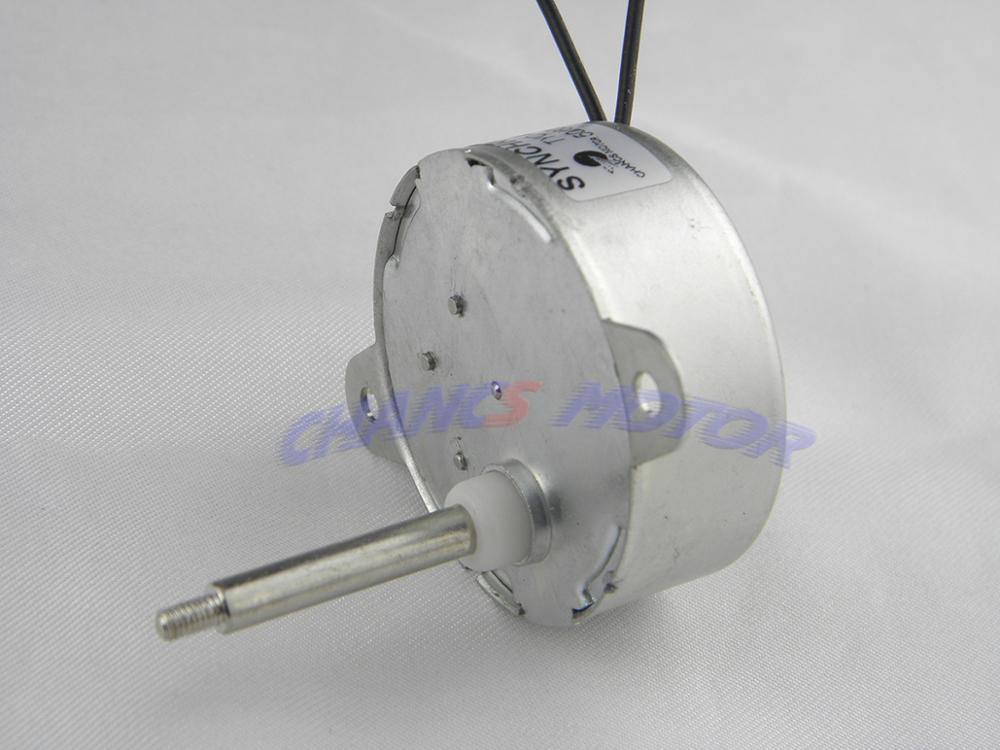 CHANCS TYC-40 Small Synchronous Motor 12V 5RPM DC Shaft 35mm Electric Motor for Ornamental Fiber Optic Christmas Tree