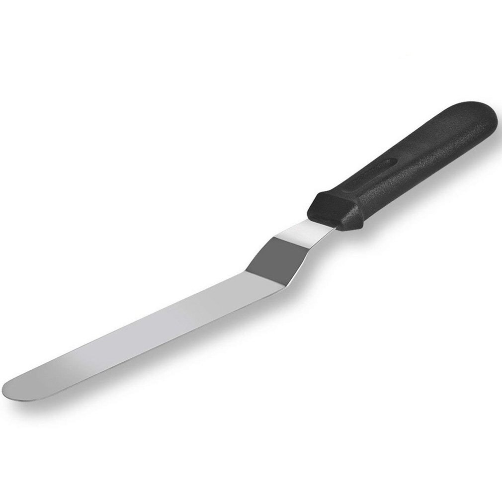 Spatule à glaçage en métal et acier inoxydable, couteau à crème pour gâteau au beurre, décoration de pâtisserie, 3 pièces