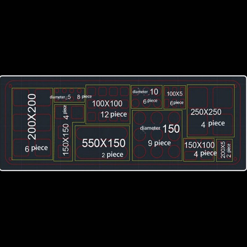 Multi-Functional Screwdriver Organizers Storage Rack Tool Stand for Workshop Tools Tray Screwdriver Tweezer Brushes