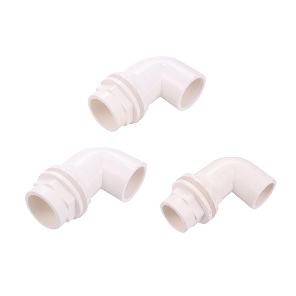 ID 20/25/32mm 90 ° Gomito PVC Connettore Acqua di Irrigazione Giardino della Fattoria di Alimentazione Comune Serbatoio di Acqua acquario Sistema di Drenaggio Tubo di Strumento
