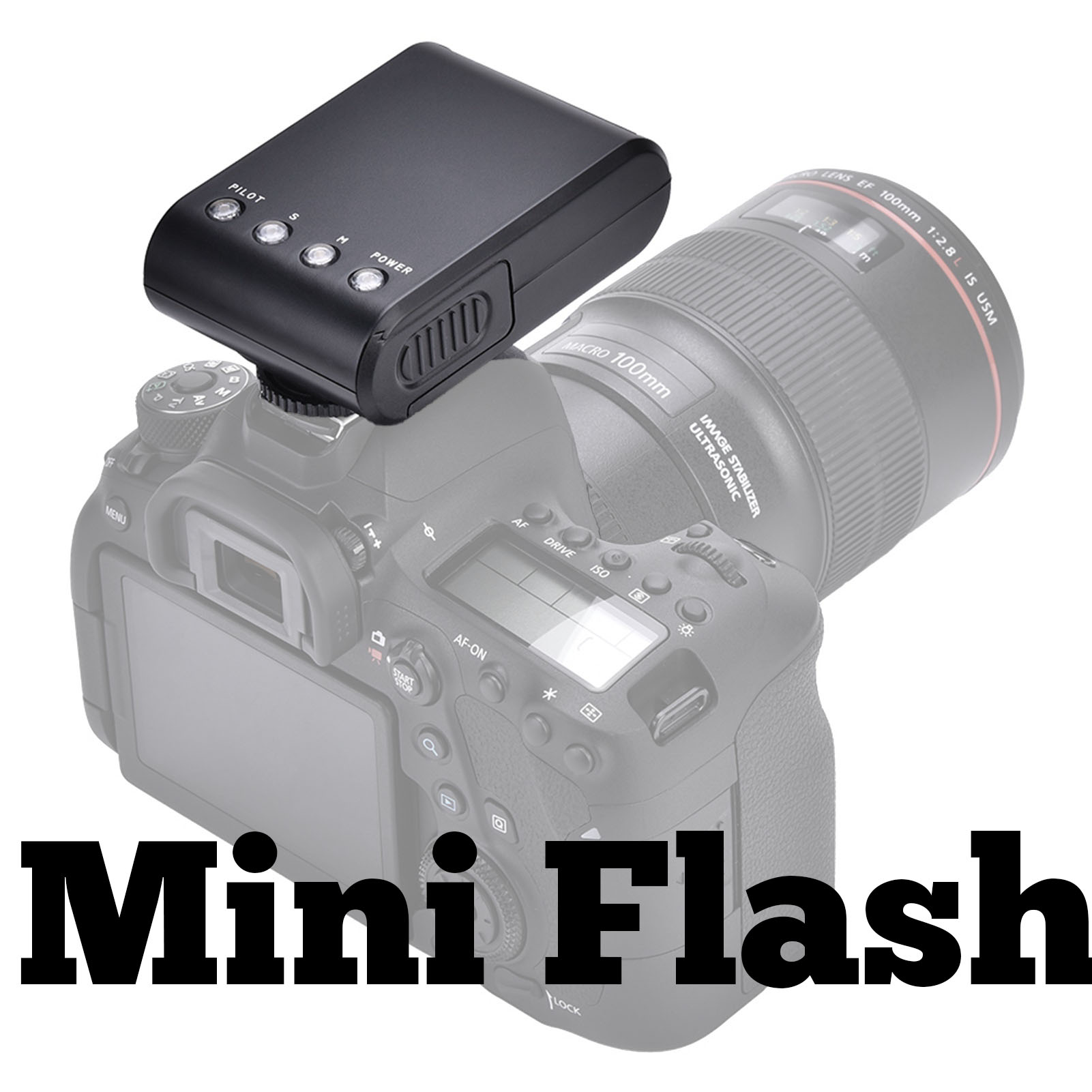 DSLR-Kamera Taschenlampe Fotografie Taschenlampe Mini tragbare Digital auf Kamera Blitzschuh halterung Taschenlampe für DSLR-Kameras