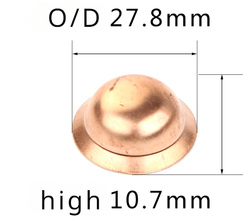 1/4" 3/8" 1/2" 5/8" 3/4" 7/8" Inch Flare End Cap Open seal Washer For Air Coniditoner Fitting: Light Grey / DN32