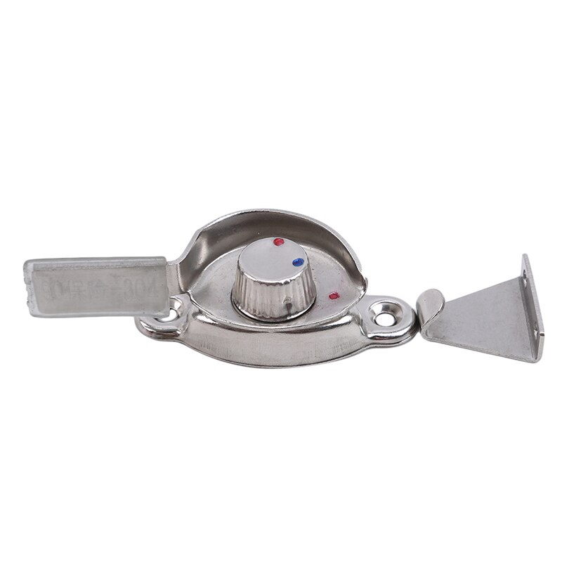 Stainless Steel Crescent Lock Half Moon Lock Safety Security Sash Window Lock Sliding Household Tool Accessory