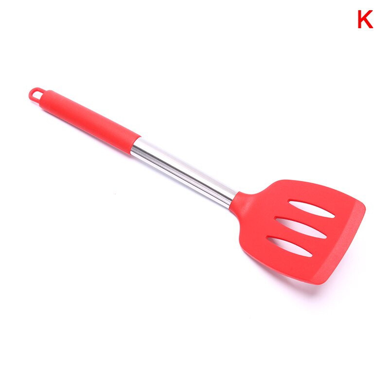 1Pcs Silicone Kitchen Utensils Heat Resistant Non-Stick Cooking Tools: K