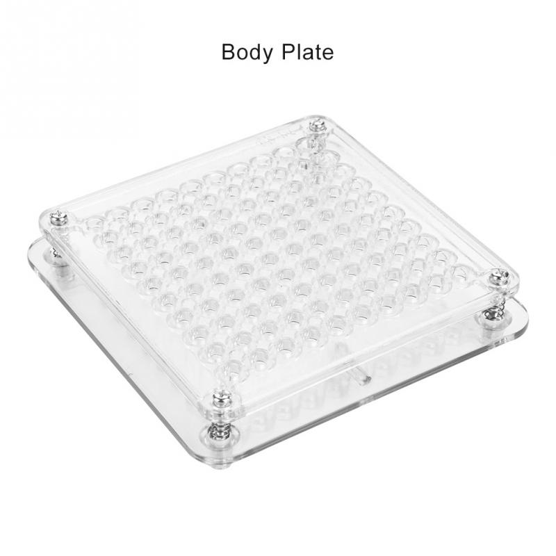 Capsule Filling Manual Machine Empty Capsule Plates 100 Holes Manual Vitamins Powder Pressing Plate Capsules Filling Tool 0#