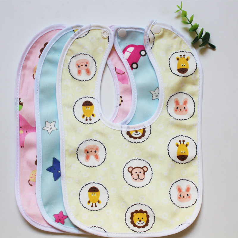 3/1Pcs Newborn Baby Bibs Waterproof Baby Feeding Drool Bib Infants Soft Cotton Burp Cloth Kids Accessories Set 0-12 Months