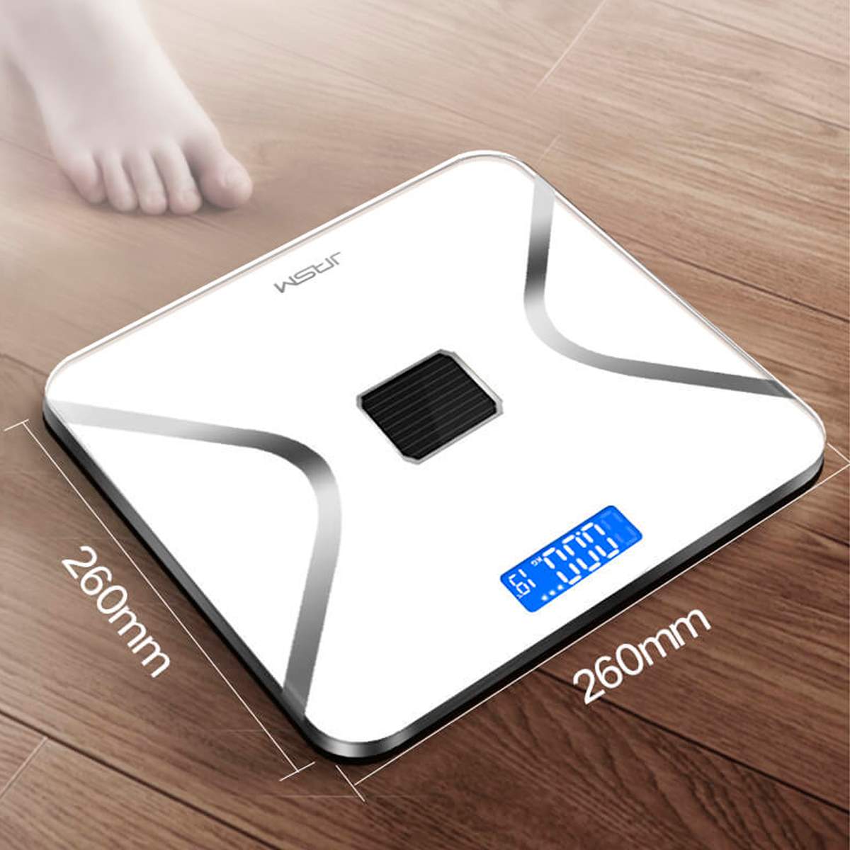 Digital Body Fat Scale LCD Digital Wireless Body Fat Scale Analyzer Healthy Weight Balance Scale 26x26cm High-precision Scale