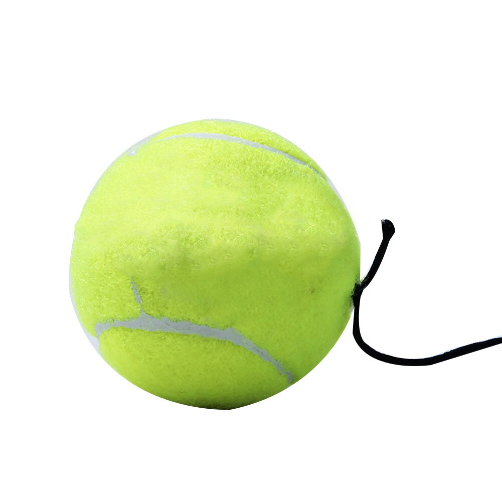 Tennis trening partner rebound treningsball med 3.8m elastiske tau gummiball for nybegynnere