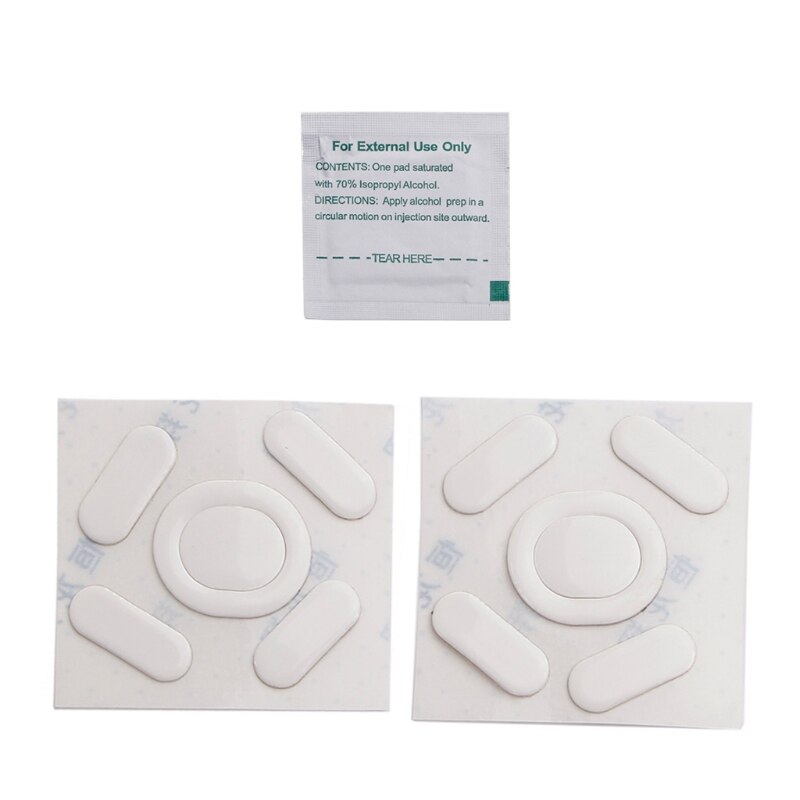 2- pack professional mouse skate stickers, mouse feet pad, glides, rounded curve edge replacement for logitech  g102 mouse