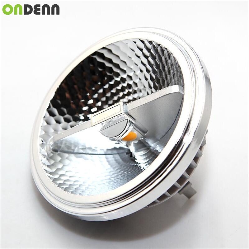 High Power 15W COB AR111 LED lamp Dimmable G53 GU10 15W COB LED Ceiling lamp QR111 LED Spotlight AC110-240V/DC12V LED Lamp Light