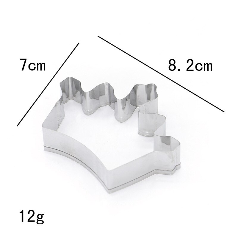 Stainless Steel Crown Cutter Mold Fondant Pastry Biscuit Cookie Slicer Cake Decorating Tools Cozinha Kitchen Bakeware S7022