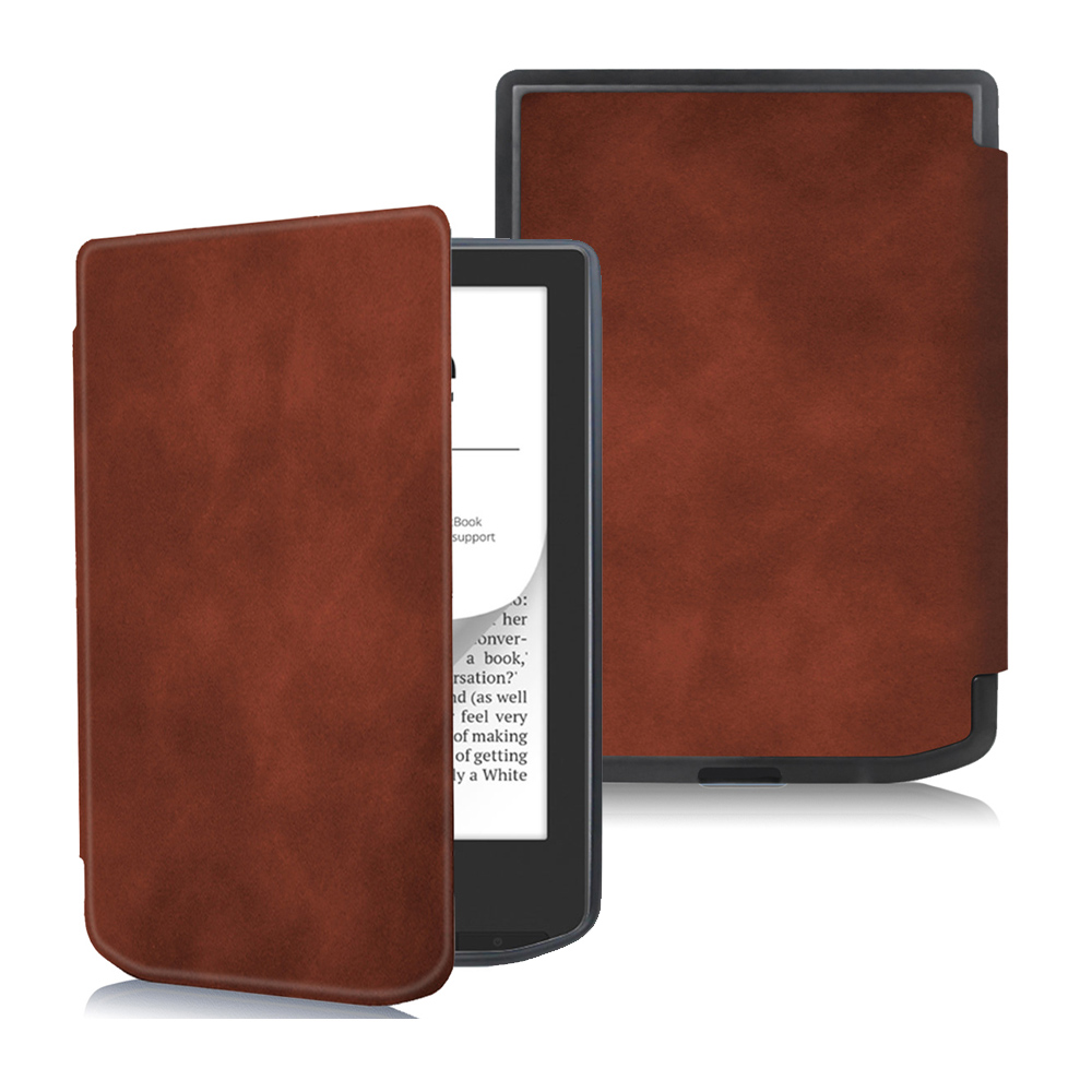 Slim Case for All 6" Vivlio Light / Vivlio Light HD e-Reader Released) - PU Leather Folio Cover with Auto Sleep/Wake: 12.4 / WHITE