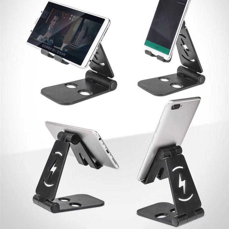 Gruppe Vertikale Universal Faltbare Mobile Ständer Kunststoff Desktop Desk Stand Halter Halterung für Handy Tablet Pad d20
