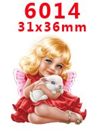 Pysseltillbehör seriefigur platt rygg plana hartser 30 stycken. pr -5997-6017: Pr -6014