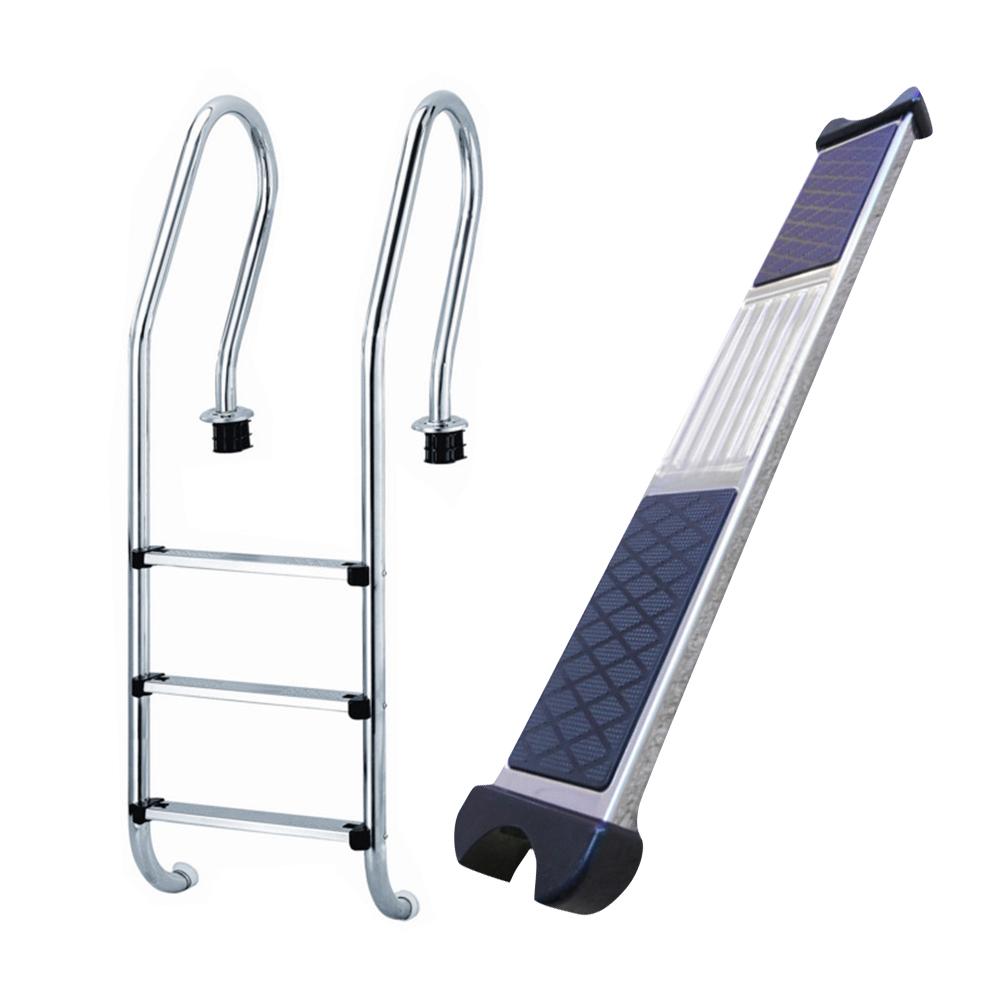 Antislip Kunststof Zwembadladder Opstapje Vervangingspedaal voor Zwembad Spa Hete Lente, Wit Pedaal voor Zwembadaccessoire