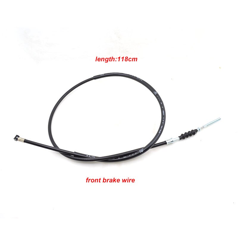 Motorcycle Front Brake Clutch Cable Rope Wire Line For Honda WH125-10 CG125 WH 125 CG 125 125cc Spare Parts: front brake wire
