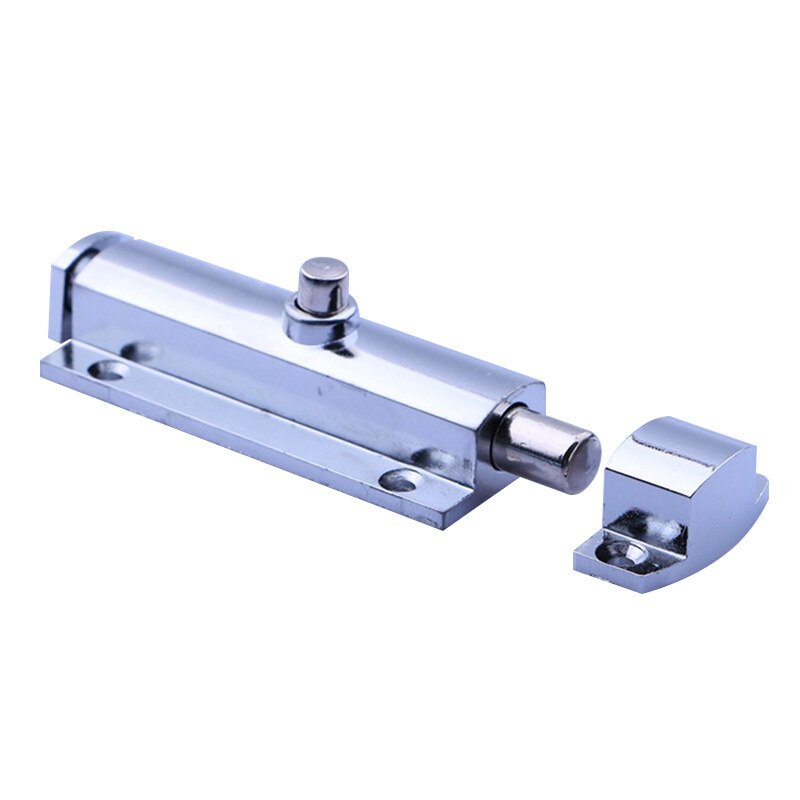 Home Door Window Plastic/Zinc Alloy Security Slide Bolt Lock for Bathroom Toilet Spring Latch