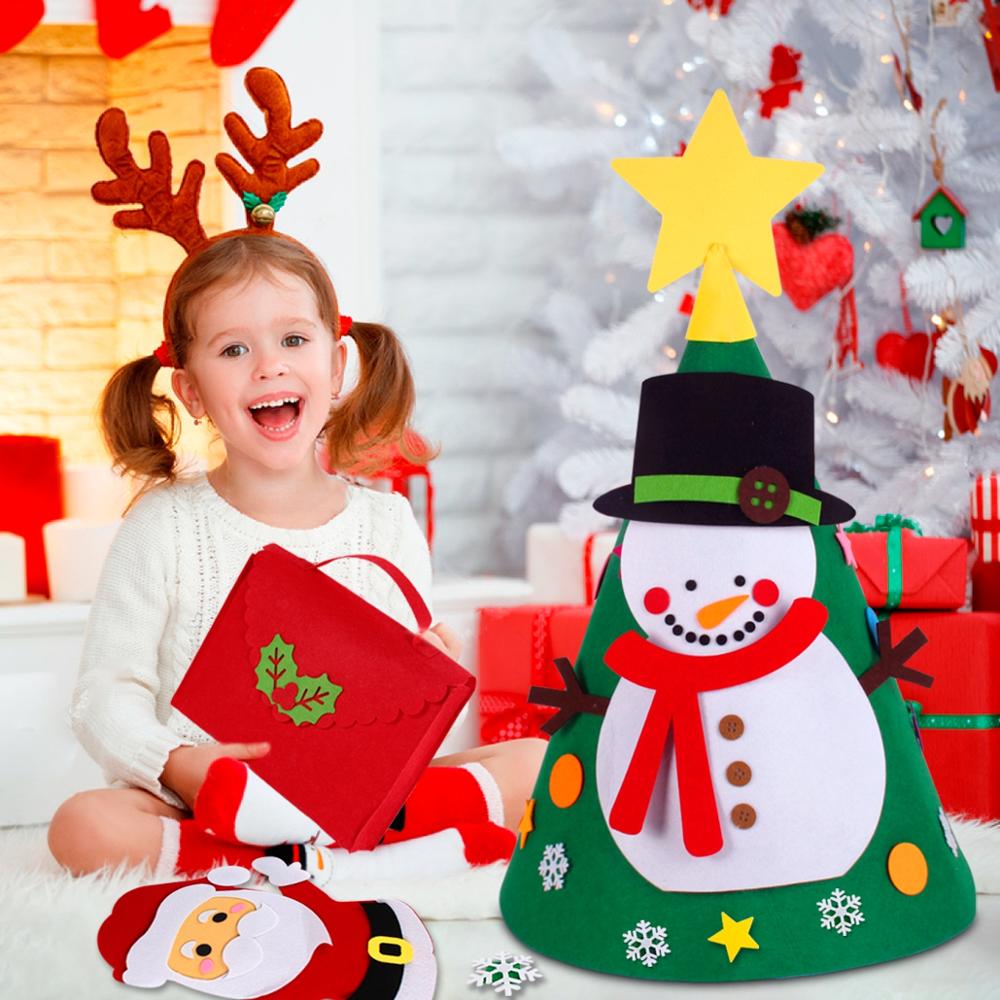 Qifu filt julgran jultomten god jul inredning för hemmet navidad natal kesrt träd jul gott år 2022