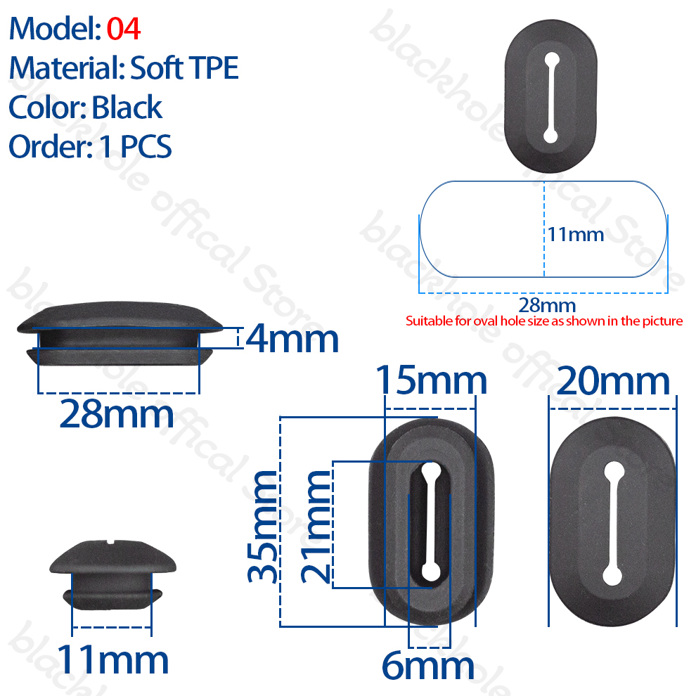 Tapones de Cable de freno para desviador de cuadro de bicicleta, tapones de sellado de plástico con orificio para marco de bicicleta de montaña y carretera, palanca de cambios de cuadro de bicicleta eléctrica de grava, tapones de Cable DI2: Rojo