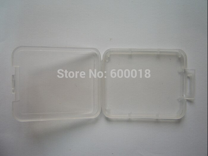 CF memory card cases box enclosure , slim card holder plastic case Protector for CF 2GB 4GB 8GB 16GB 32GB 128GB 400pcs/lot