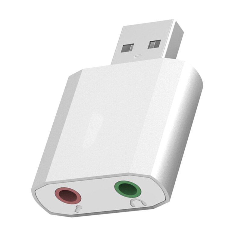 Estéreo externo o tarjeta de sonido Usb a 3,5 Mm Jack auriculares auxiliares adaptador de repuesto para Ps4 altavoz Pc Mic ordenador portátil