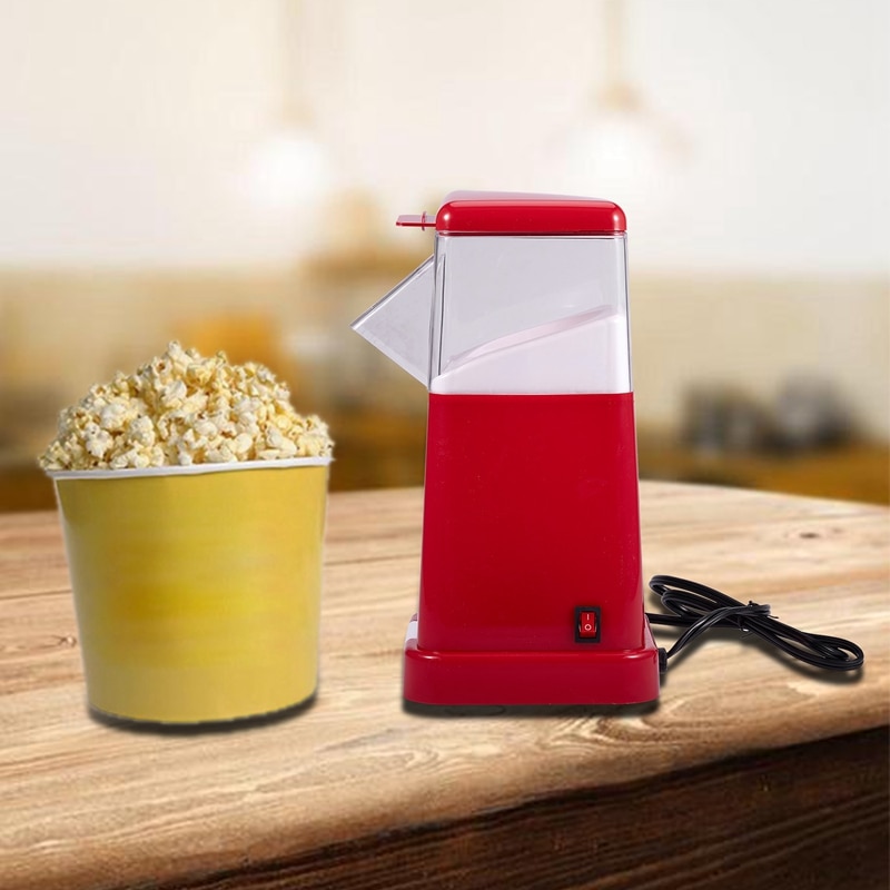 220v nyttige vintage retro elektriske popcorn popper maskine hjem fest værktøj