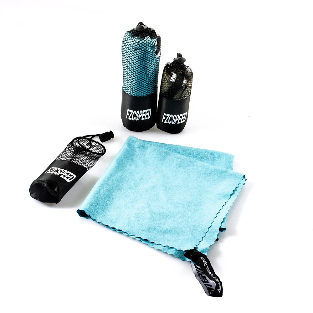 FZCSPEED Zwemhanddoek, superabsorberende, ademende en zachte handdoek, geschikt voor strandfitness, yoga, kamperen, bergbeklimmen