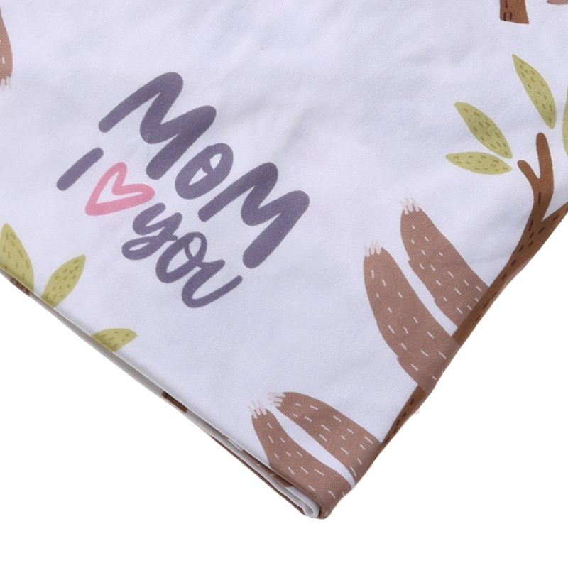 Ensemble de couverture et bandeau pour nouveau-né, lange en coton avec animaux de dessin animé,  r2jf pièces