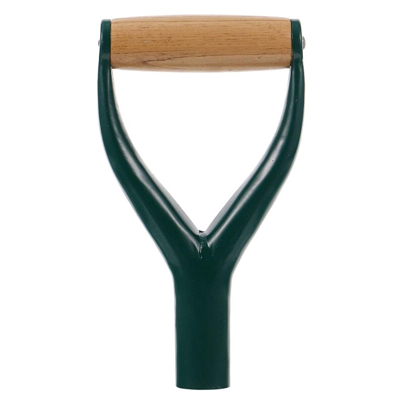 Snow Shovel Grip Handle Replacement Parts Y- Shaped Garden Shovel Handle Fork Shovel Digging Raking Tools: Green