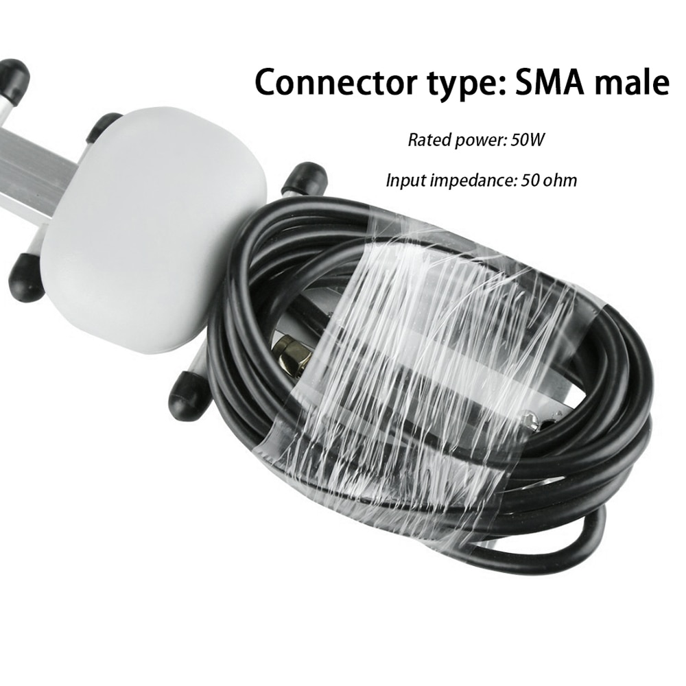 4G 25dBi Sma Male Wifi Signaal Booster Wireless Directionele Computer Kabel Outdoor Accessoires Yagi Antenne Modem RG58 1.5M