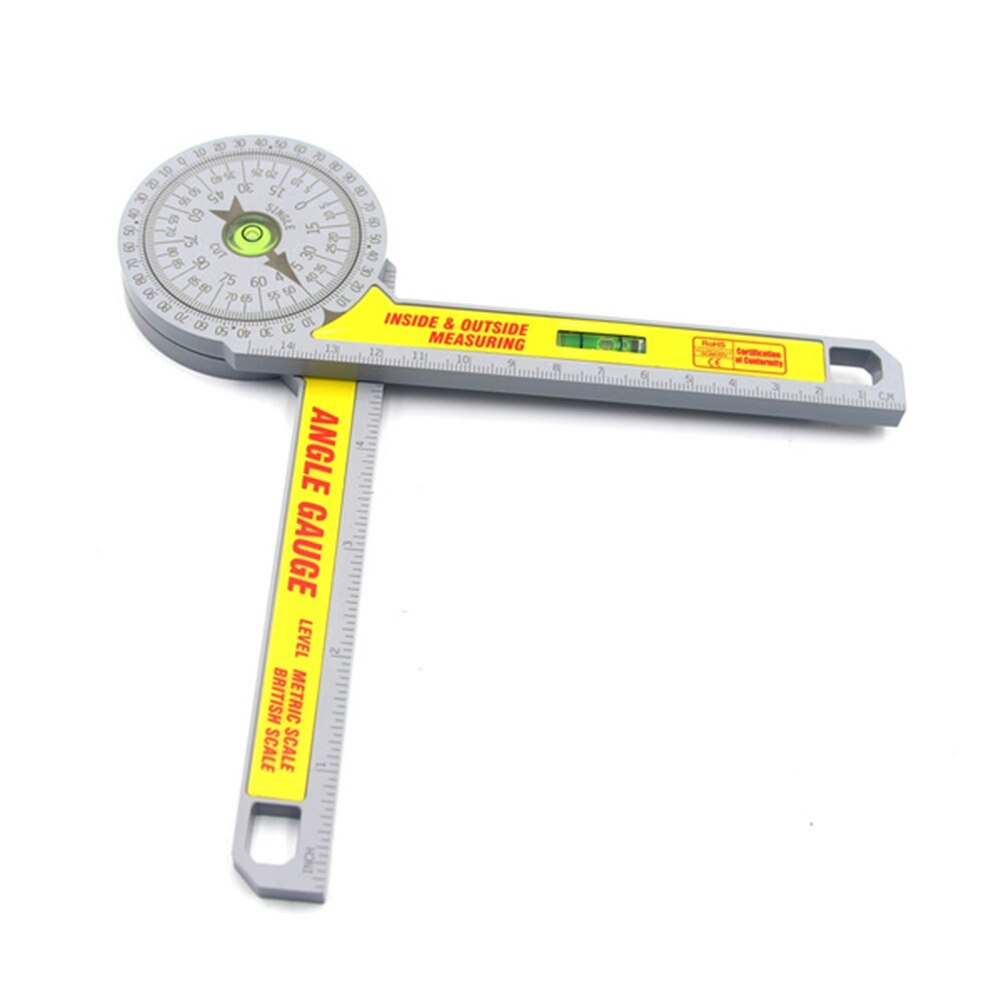 Aluminum Calibration Miter Saw Protractor Finder Angle Finder Miter Gauge Goniometer Angle Finder Arm Measuring Ruler