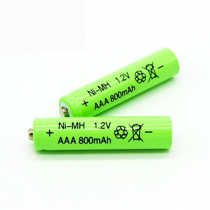 NI-MH 800mAh 1.2V Batterij Droge Oplaadbare AAA Batterij