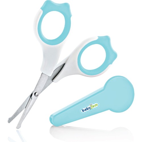 Baby Jem 3&#39;lü Baby Care Set Borstel Kam + Studs Schaar + Schaar Met Schede